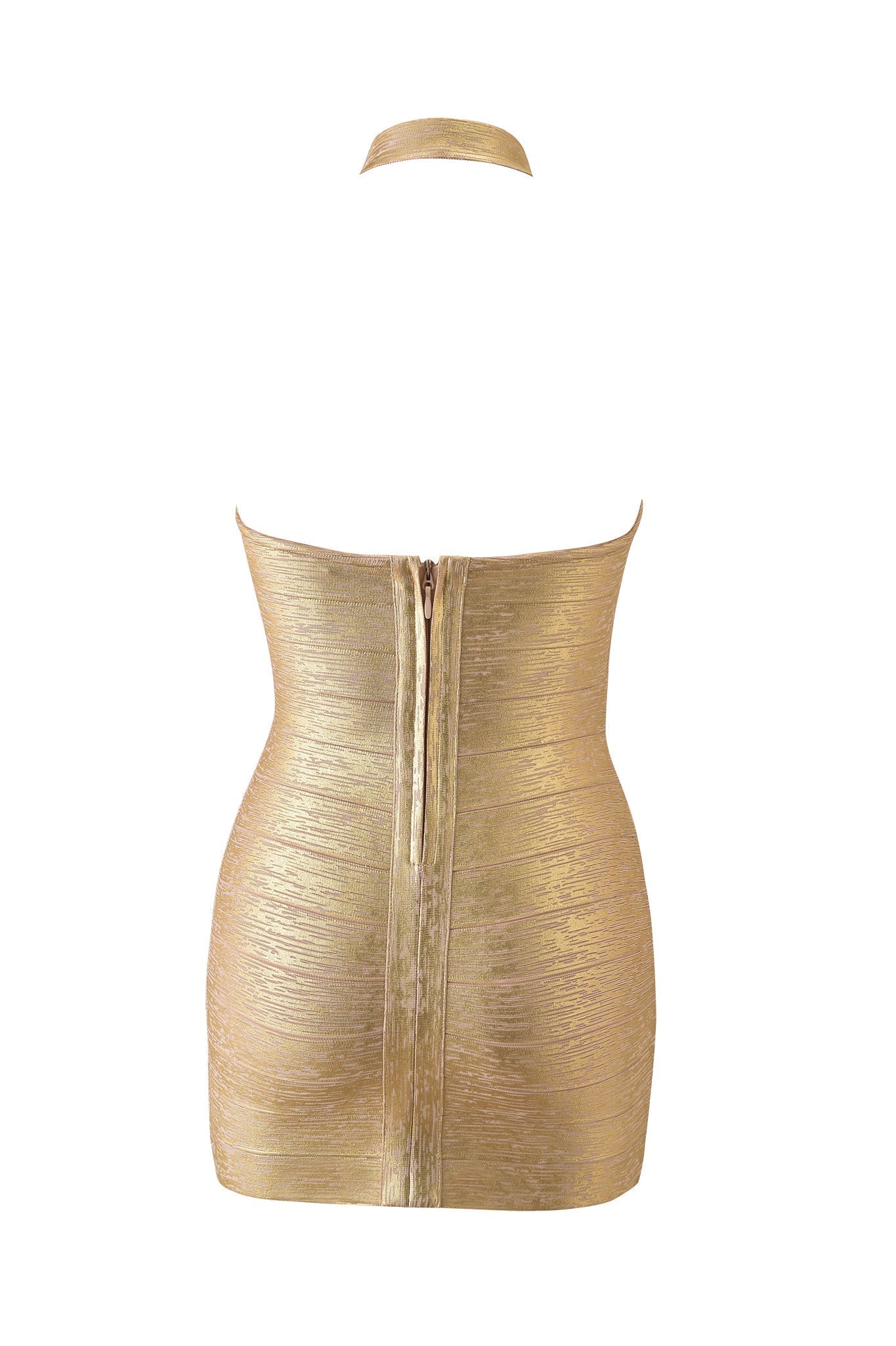 Aiden Platinum Bandage Mini Dress