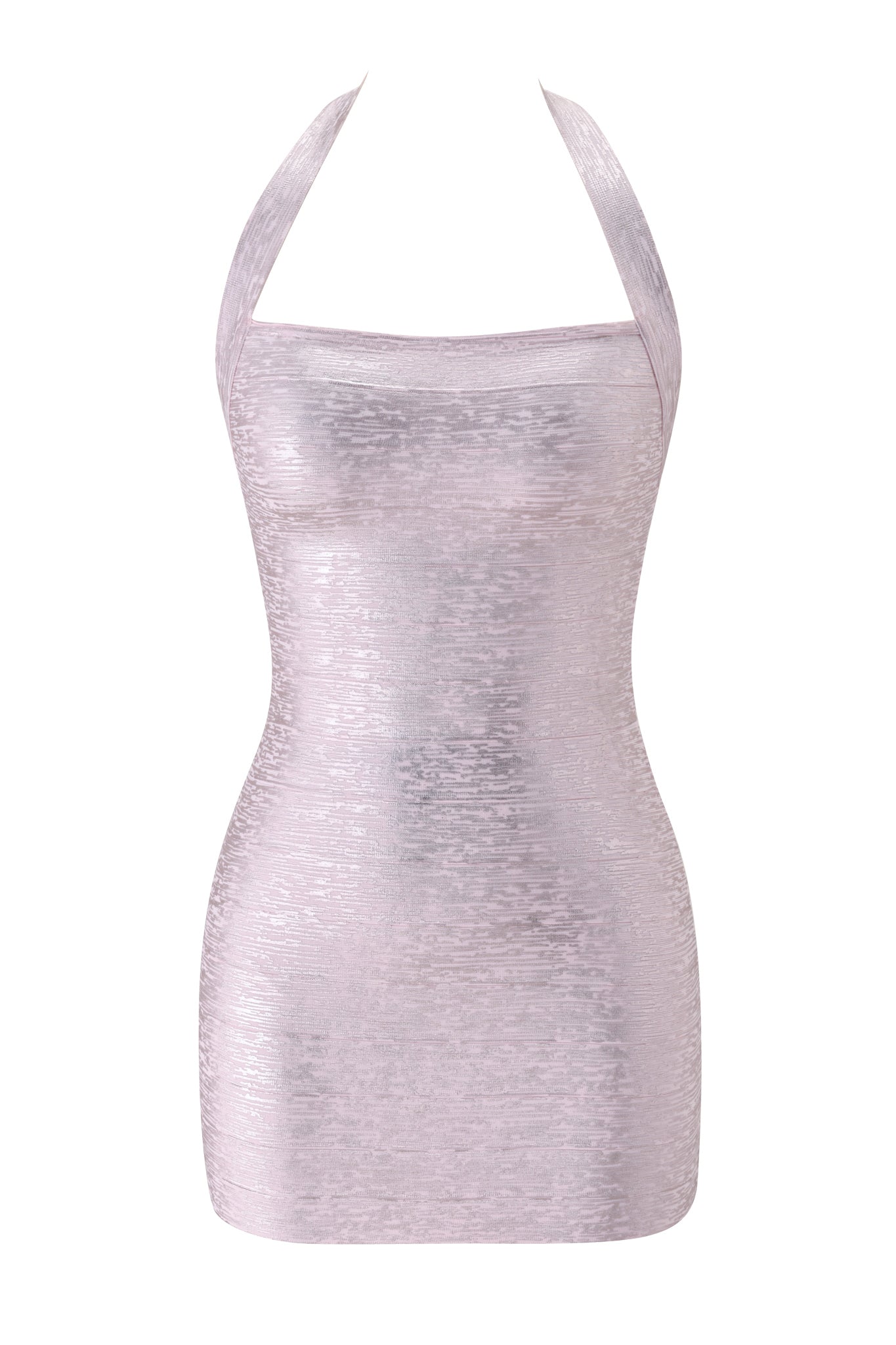 Aiden Platinum Bandage Mini Dress