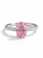 Pink Diamond Ring
