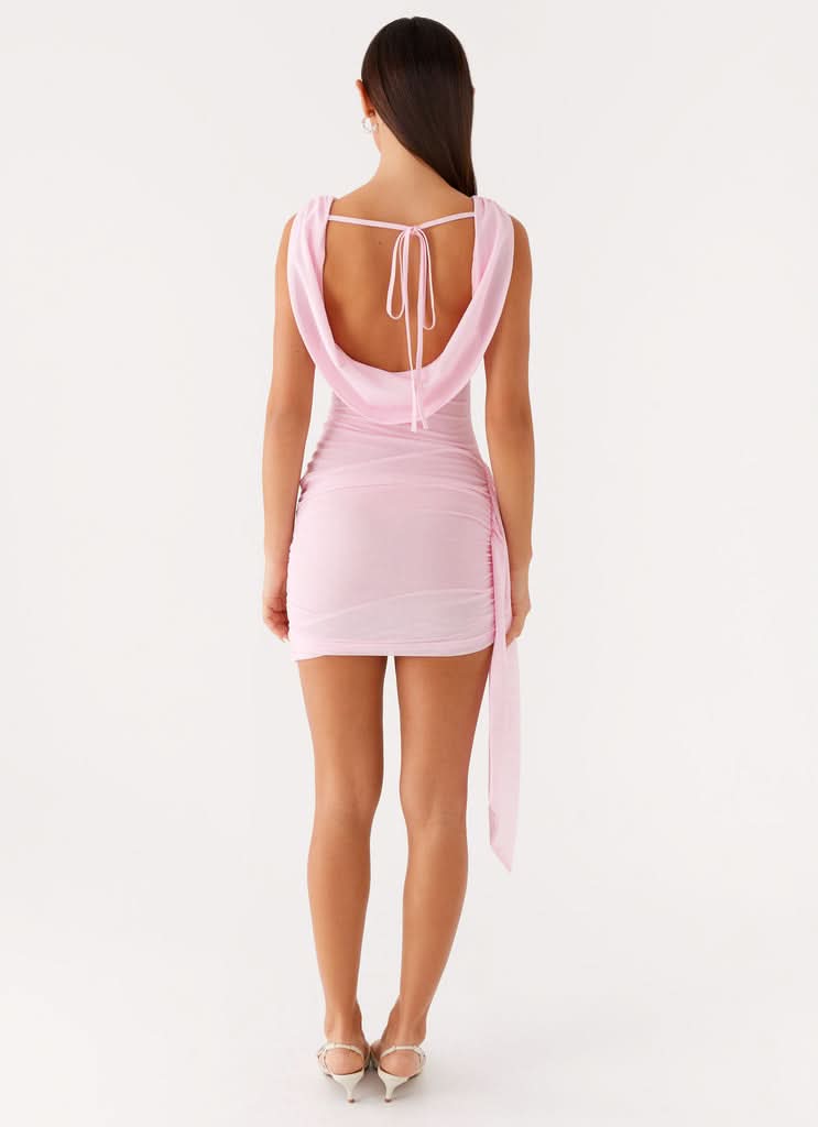 Isabella Ruched Mini Dress