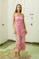 Isabelle Floral Embroidered Maxi Dress