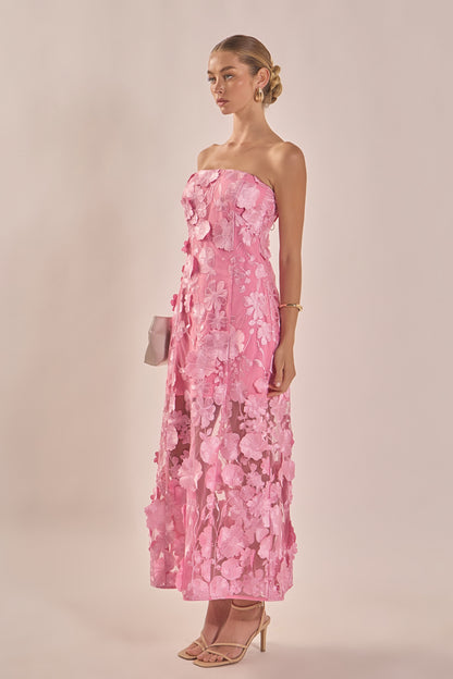 Isabelle Floral Embroidered Maxi Dress