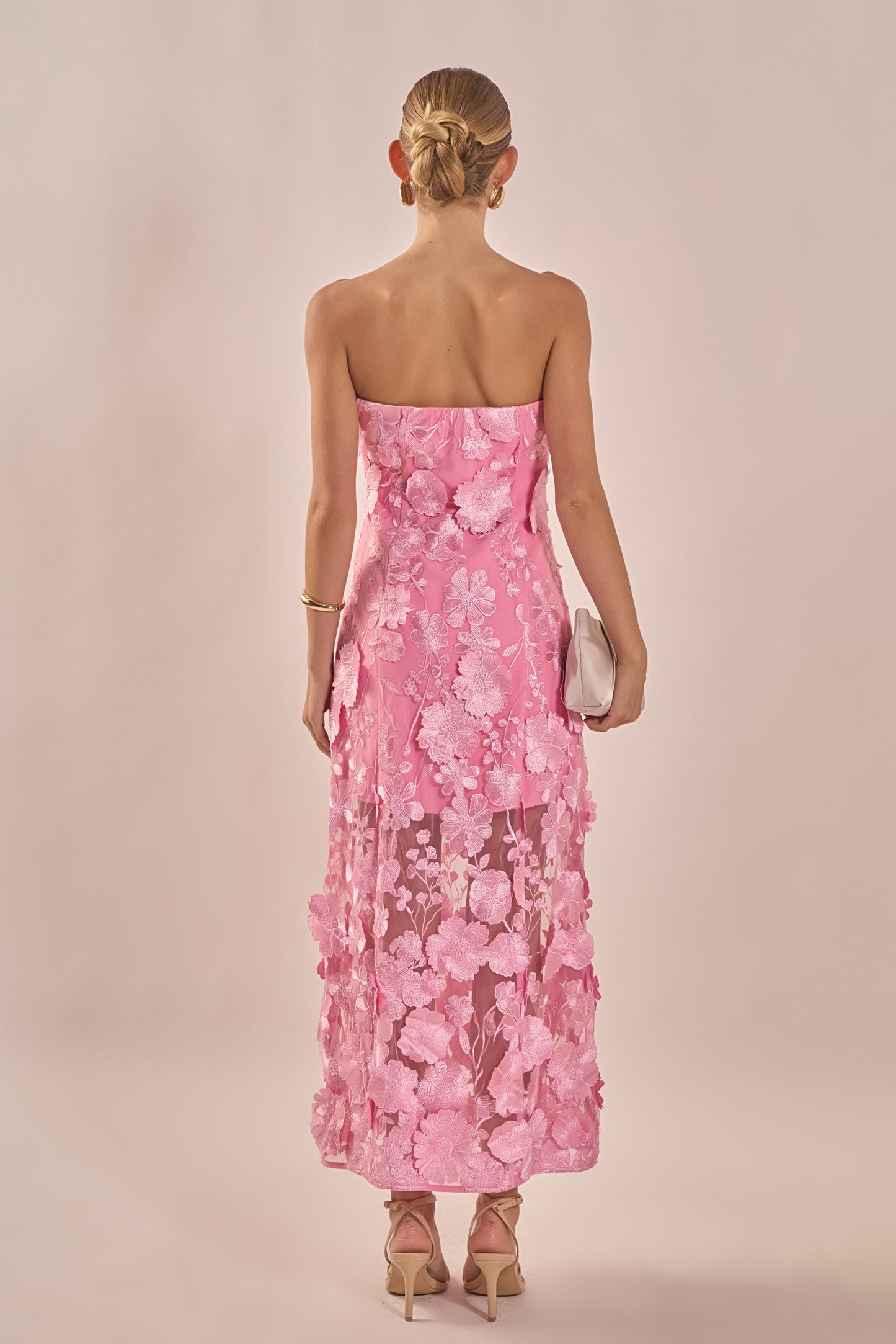 Isabelle Floral Embroidered Maxi Dress