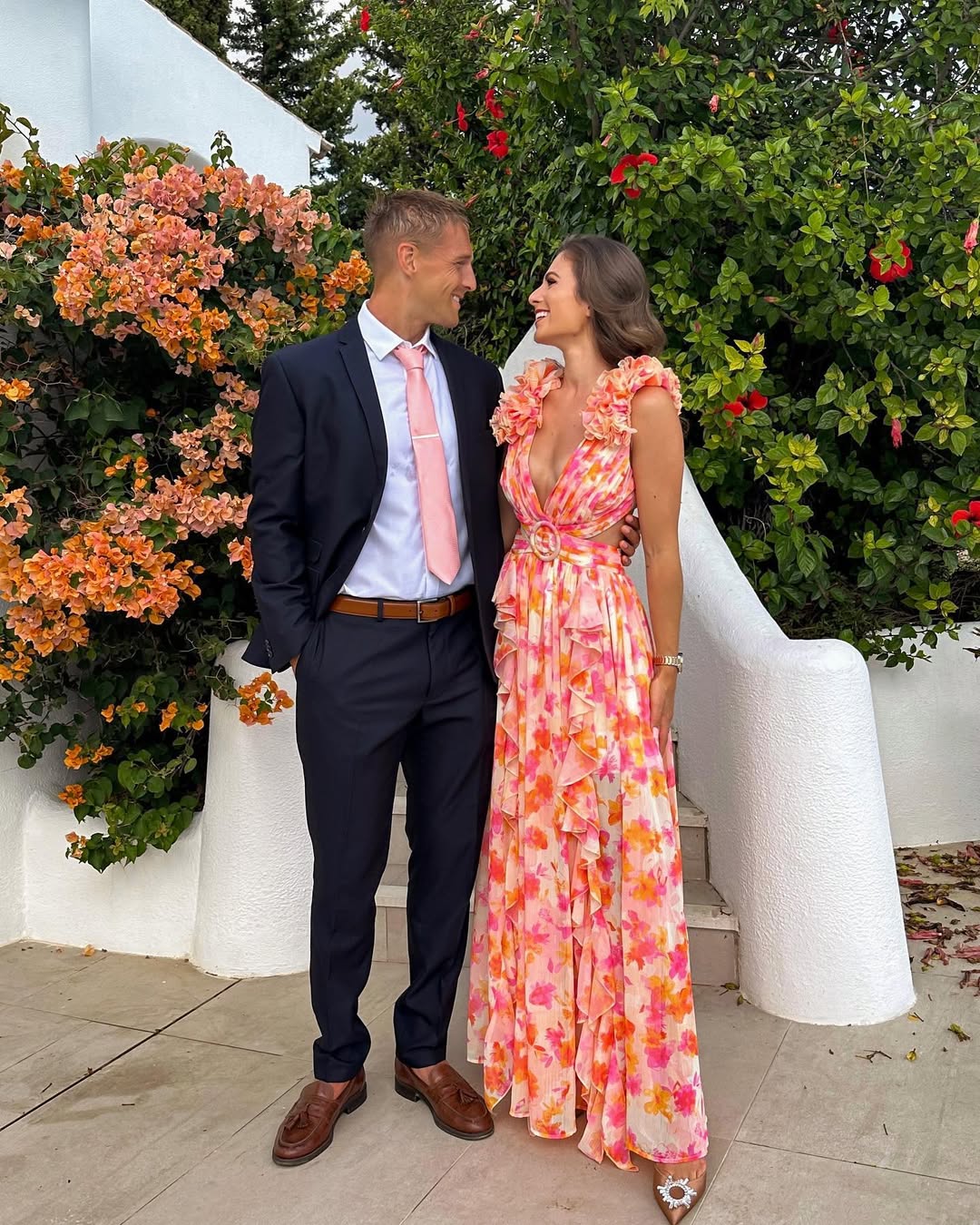 Maeve Floral Cutout Maxi Dress
