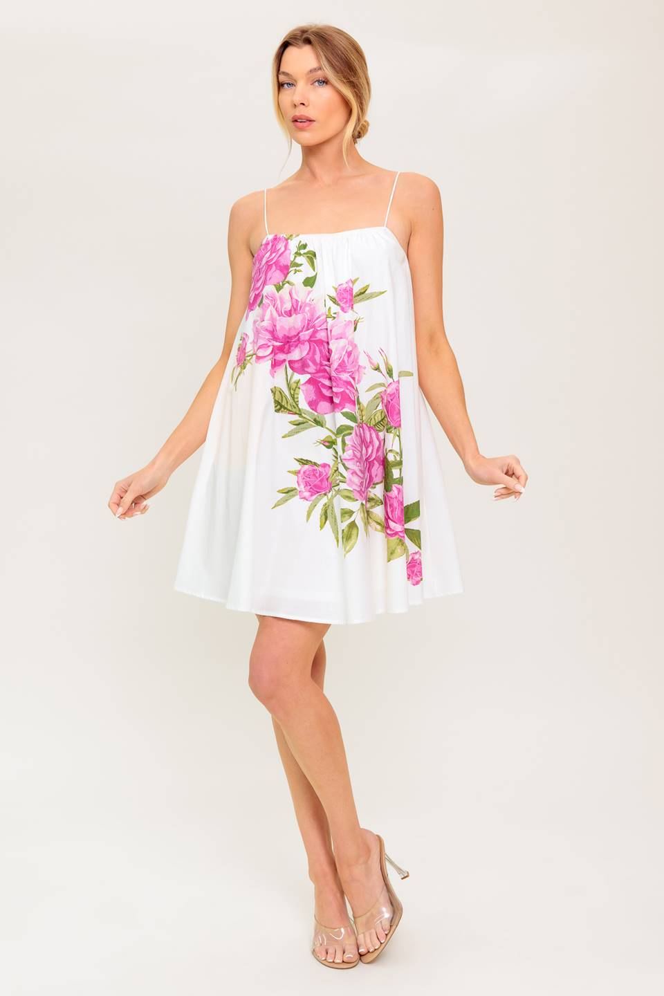 Celeste Floral Woven Mini Dress