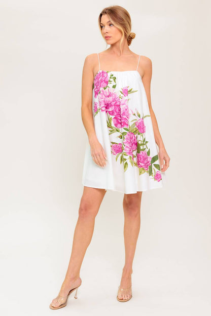 Celeste Floral Woven Mini Dress