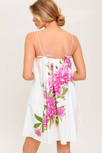 Celeste Floral Woven Mini Dress