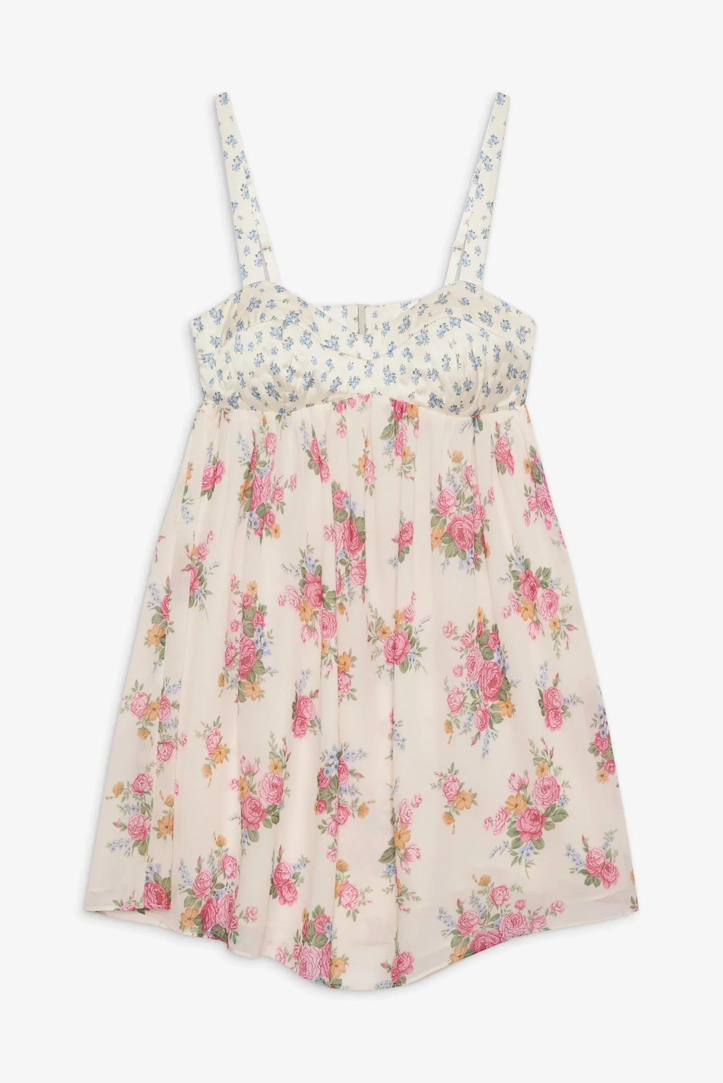 Amandine Silk Mini Dress
