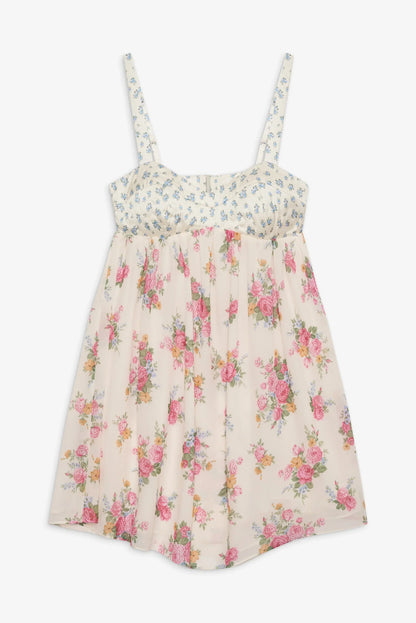 Amandine Silk Mini Dress