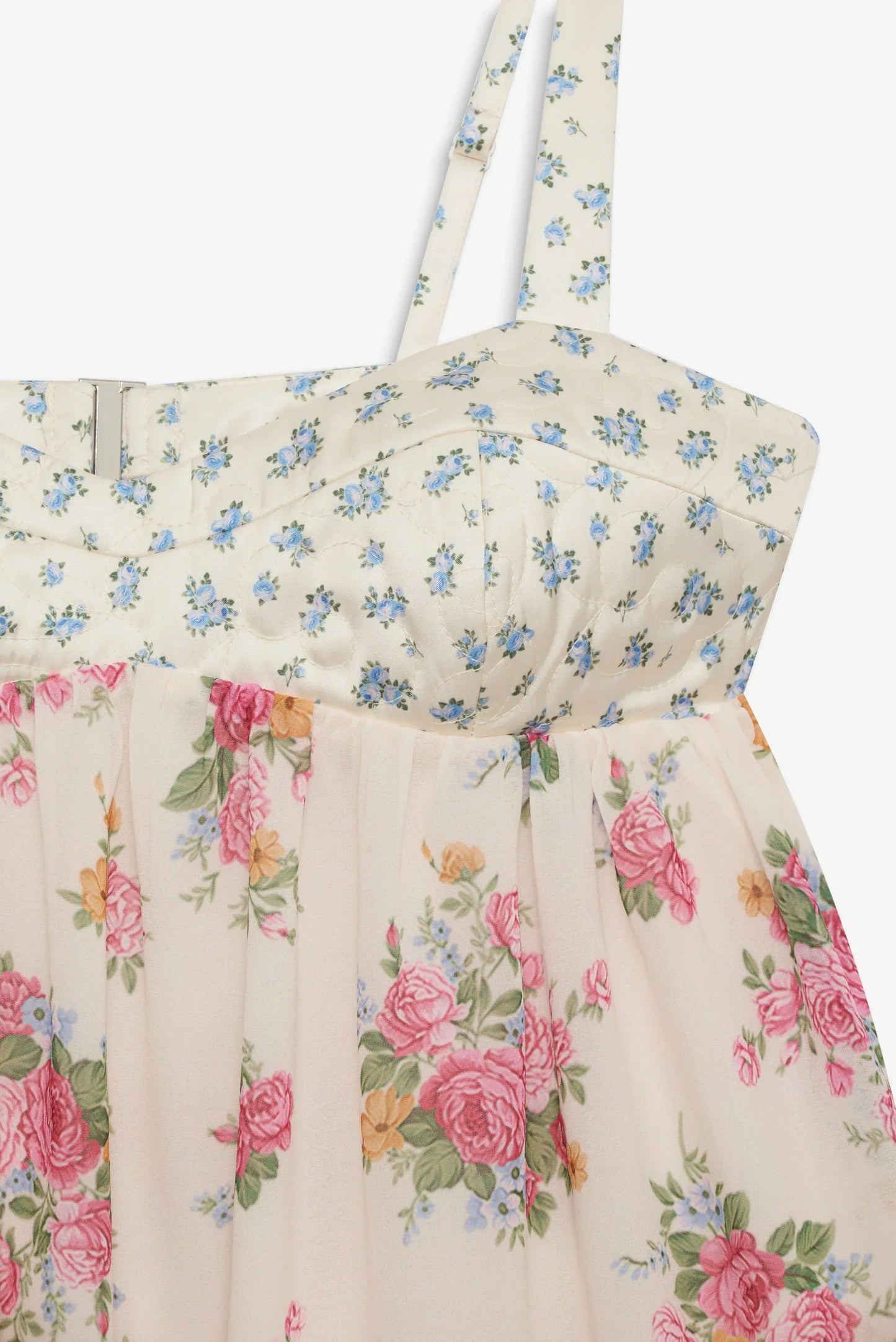 Amandine Silk Mini Dress