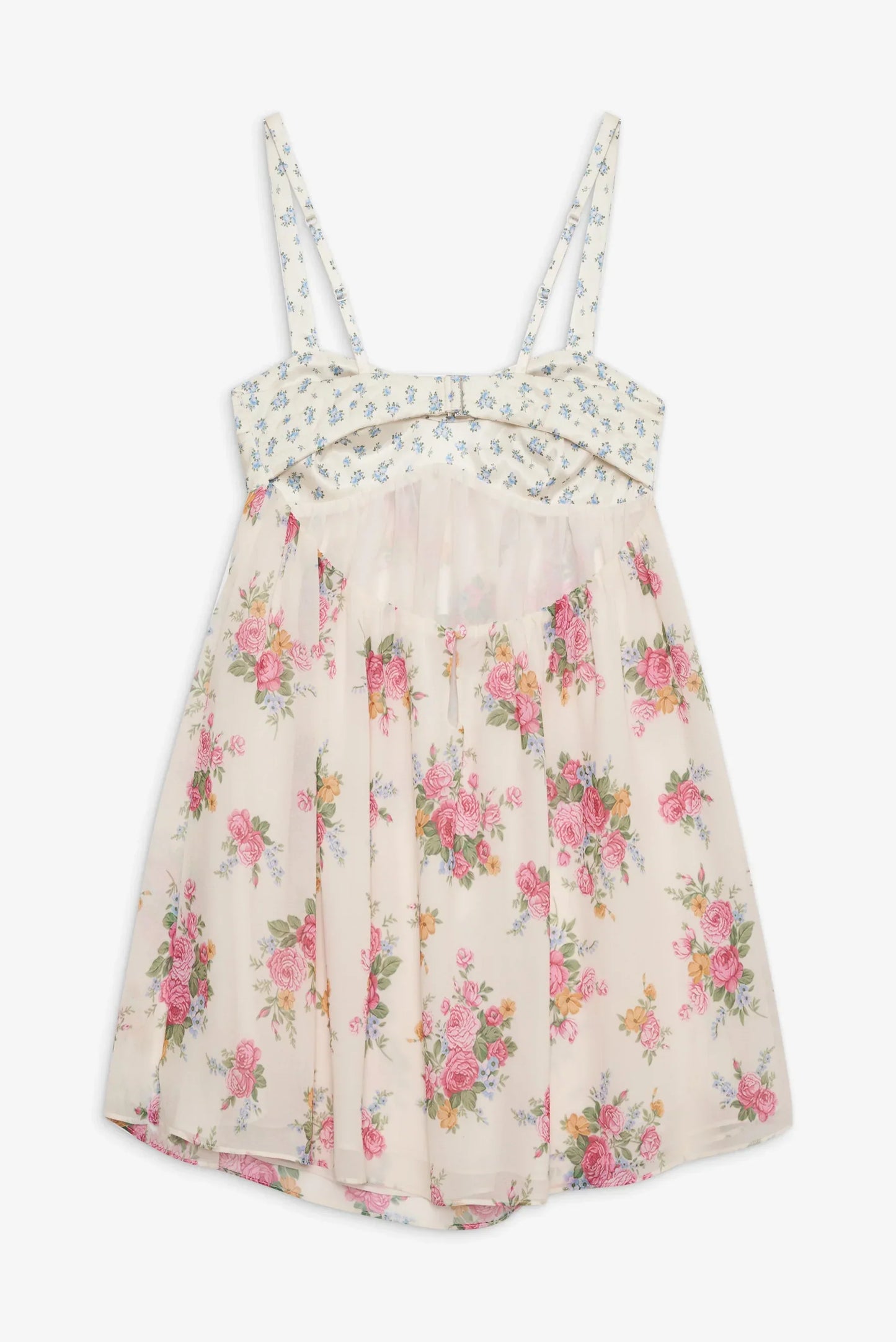 Amandine Silk Mini Dress