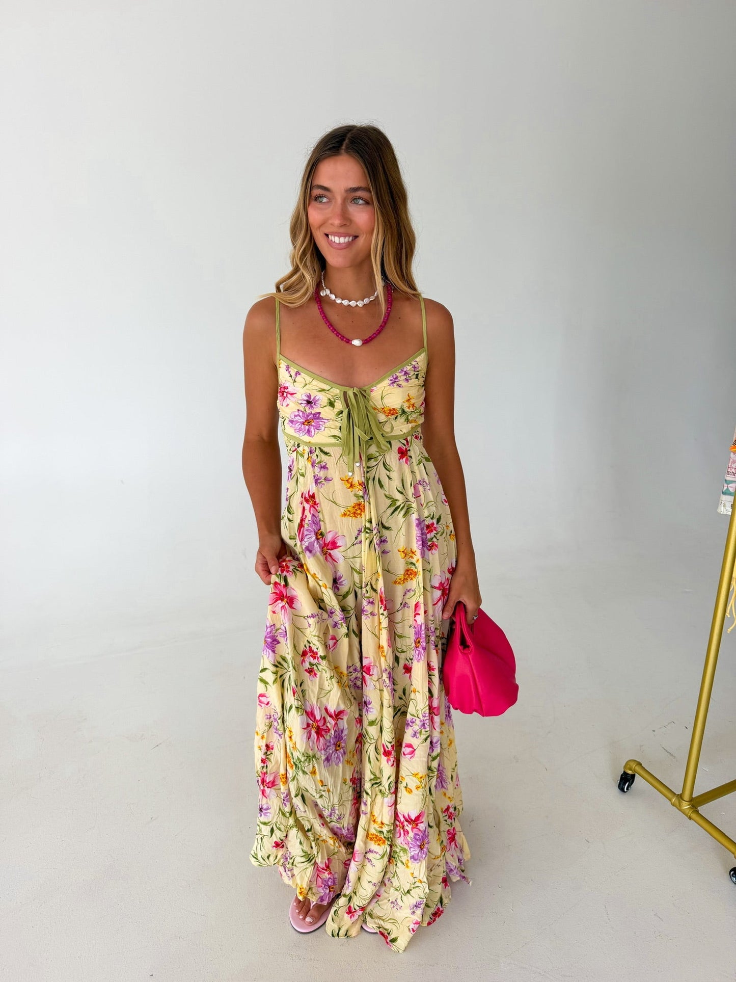Maggie Floral Maxi Dress