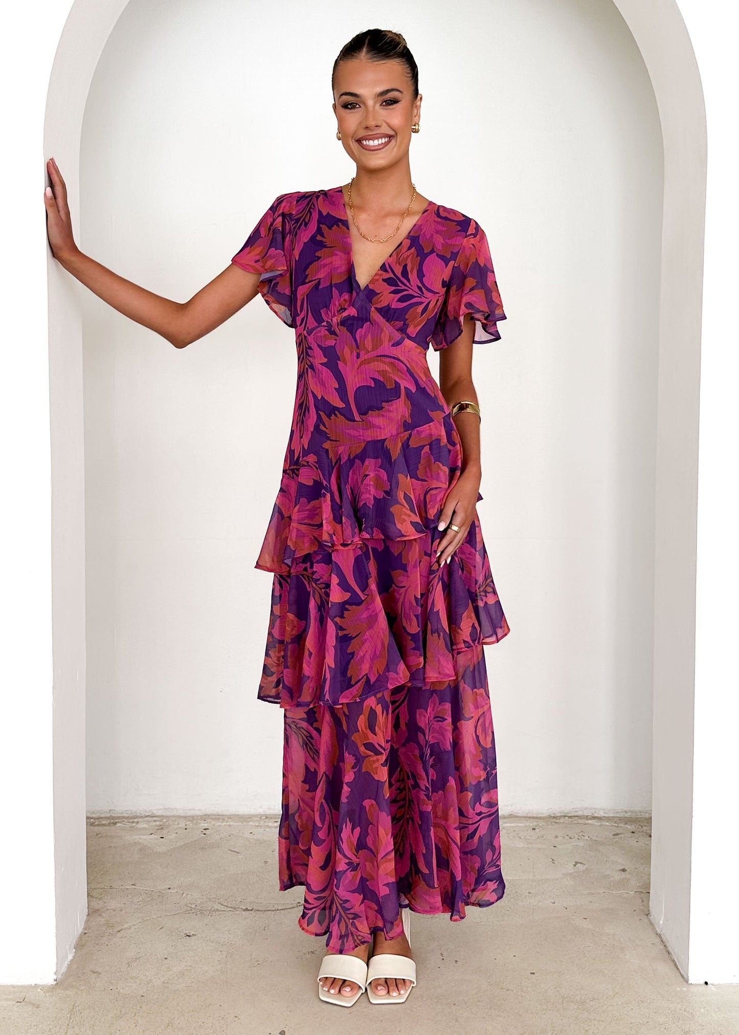 Venezia Floral Maxi Dress