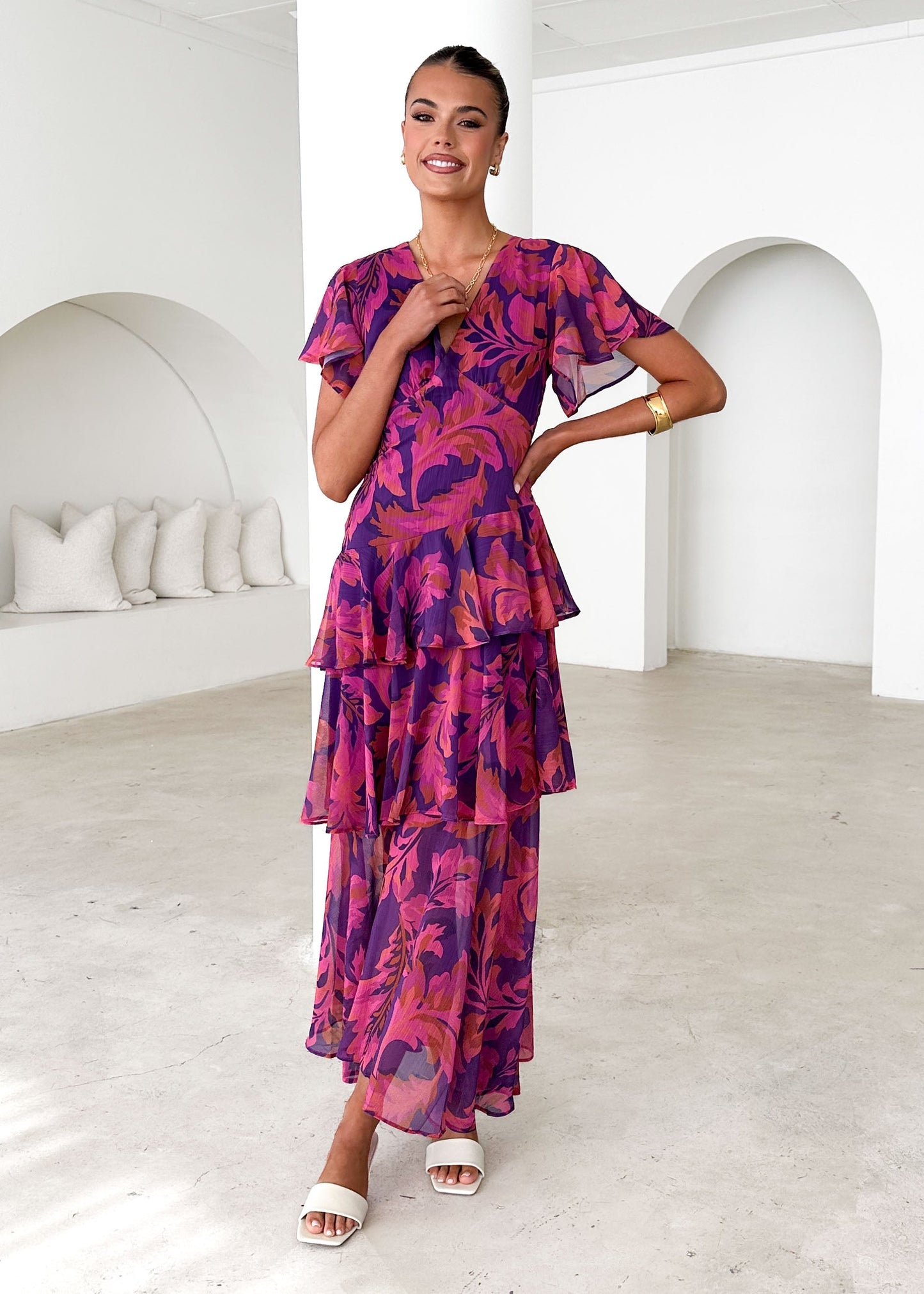Venezia Floral Maxi Dress