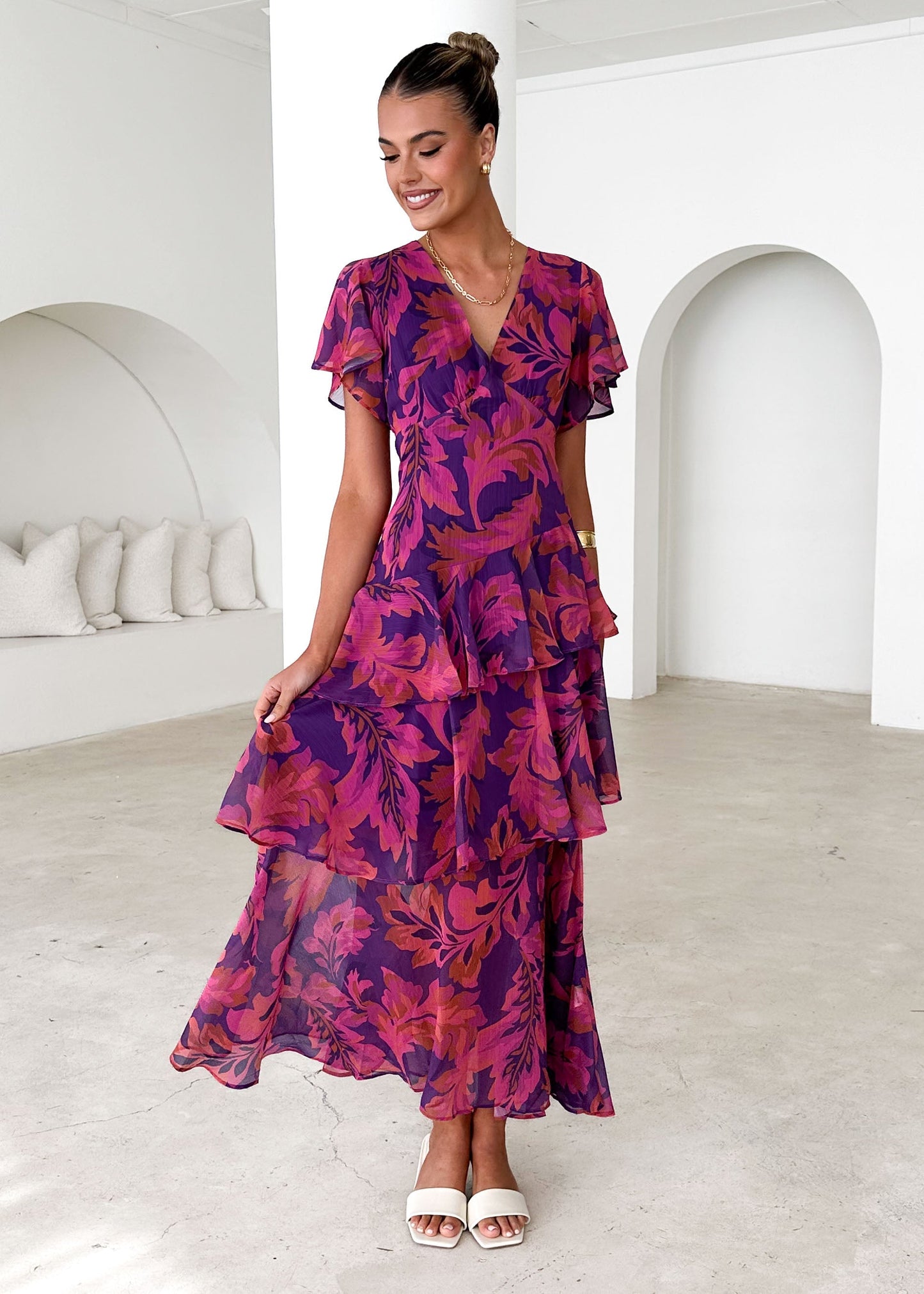 Venezia Floral Maxi Dress