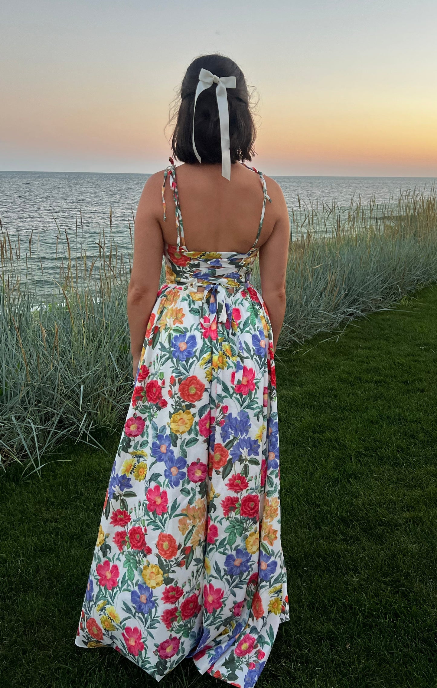 Juliet Taffeta Maxi Dress