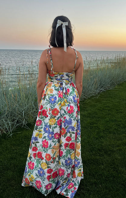 Juliet Taffeta Maxi Dress