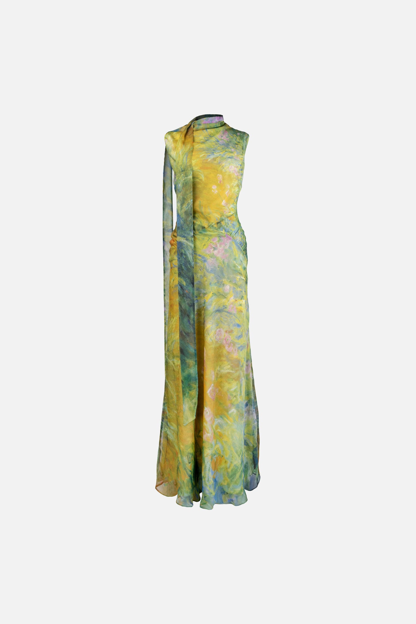 Iris Silk Maxi Dress