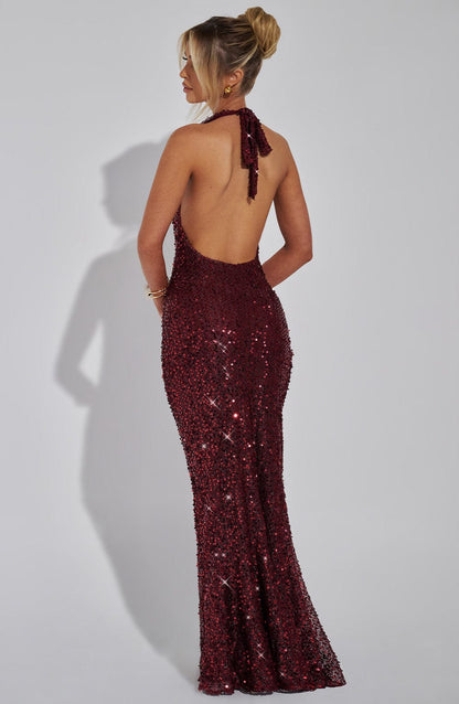 RUBY GLITTER MAXI DRESS
