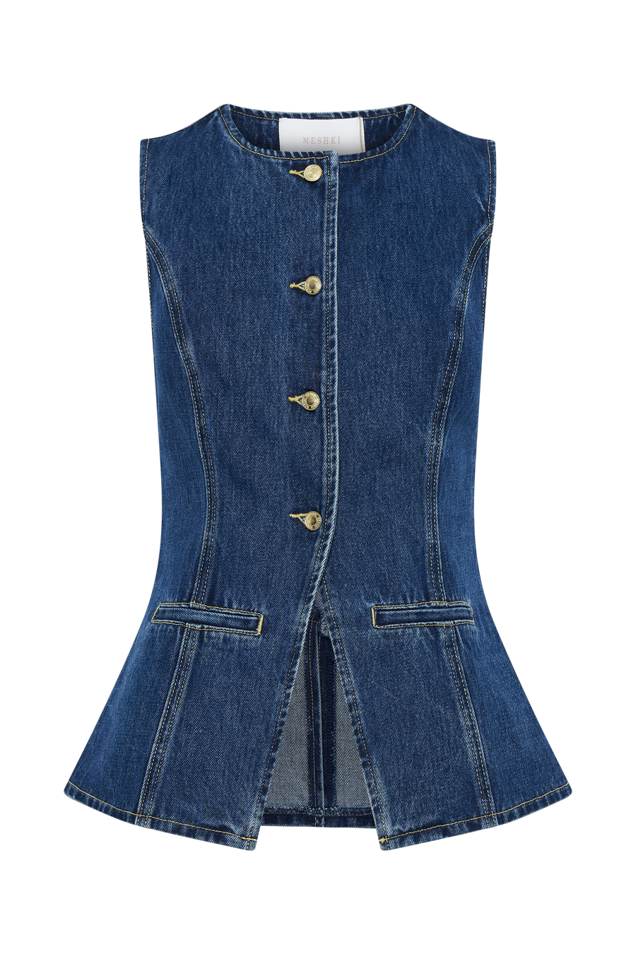 Rebecca Denim Top + Free Short