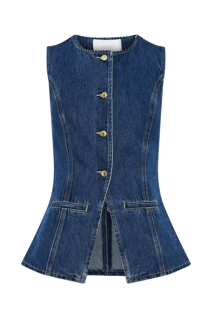 Rebecca Denim Top + Free Short