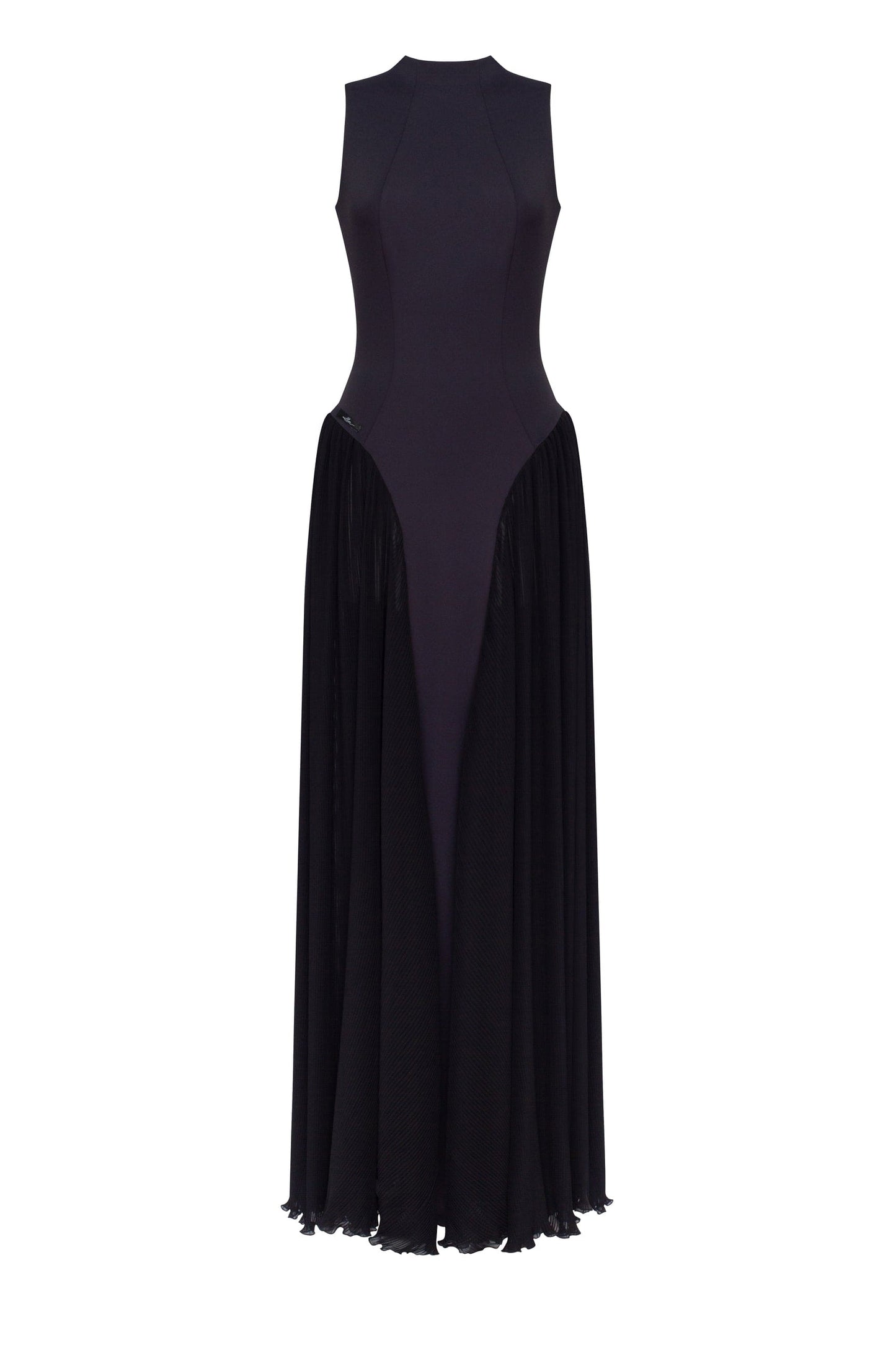 Margot Mock Neck Maxi Dress