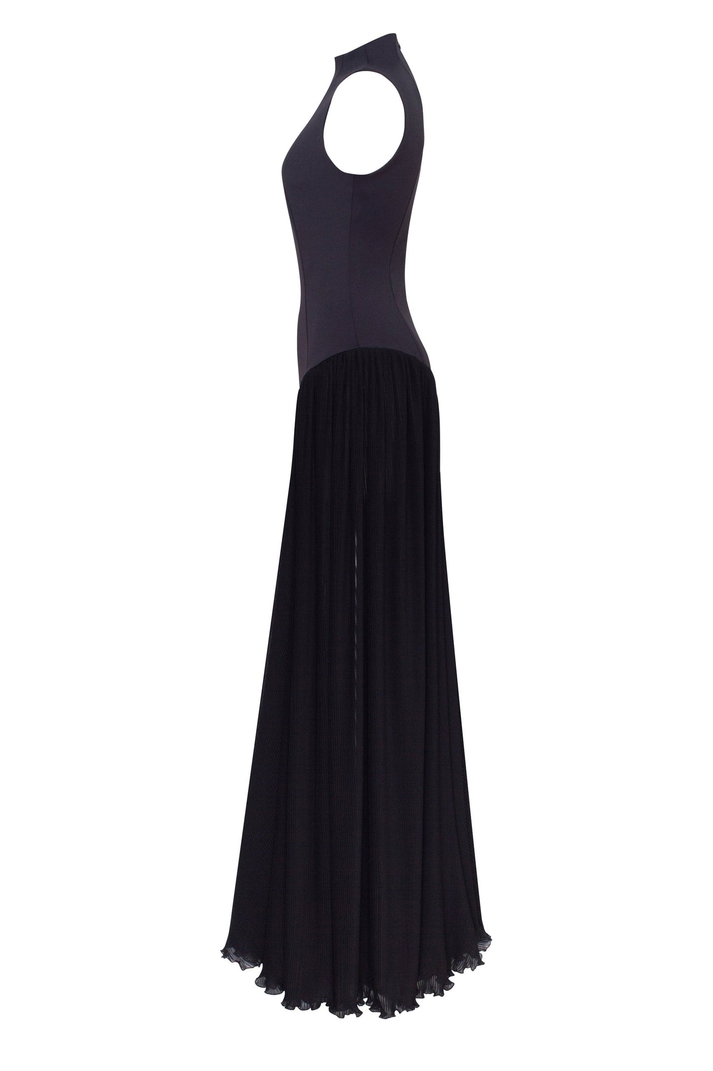Margot Mock Neck Maxi Dress