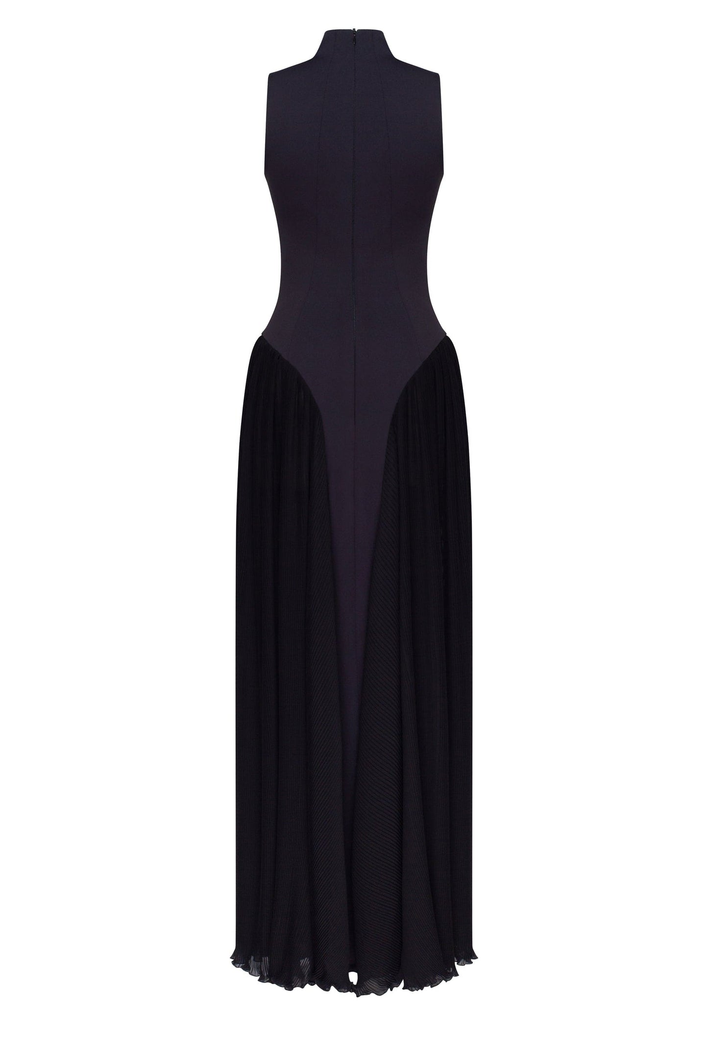 Margot Mock Neck Maxi Dress