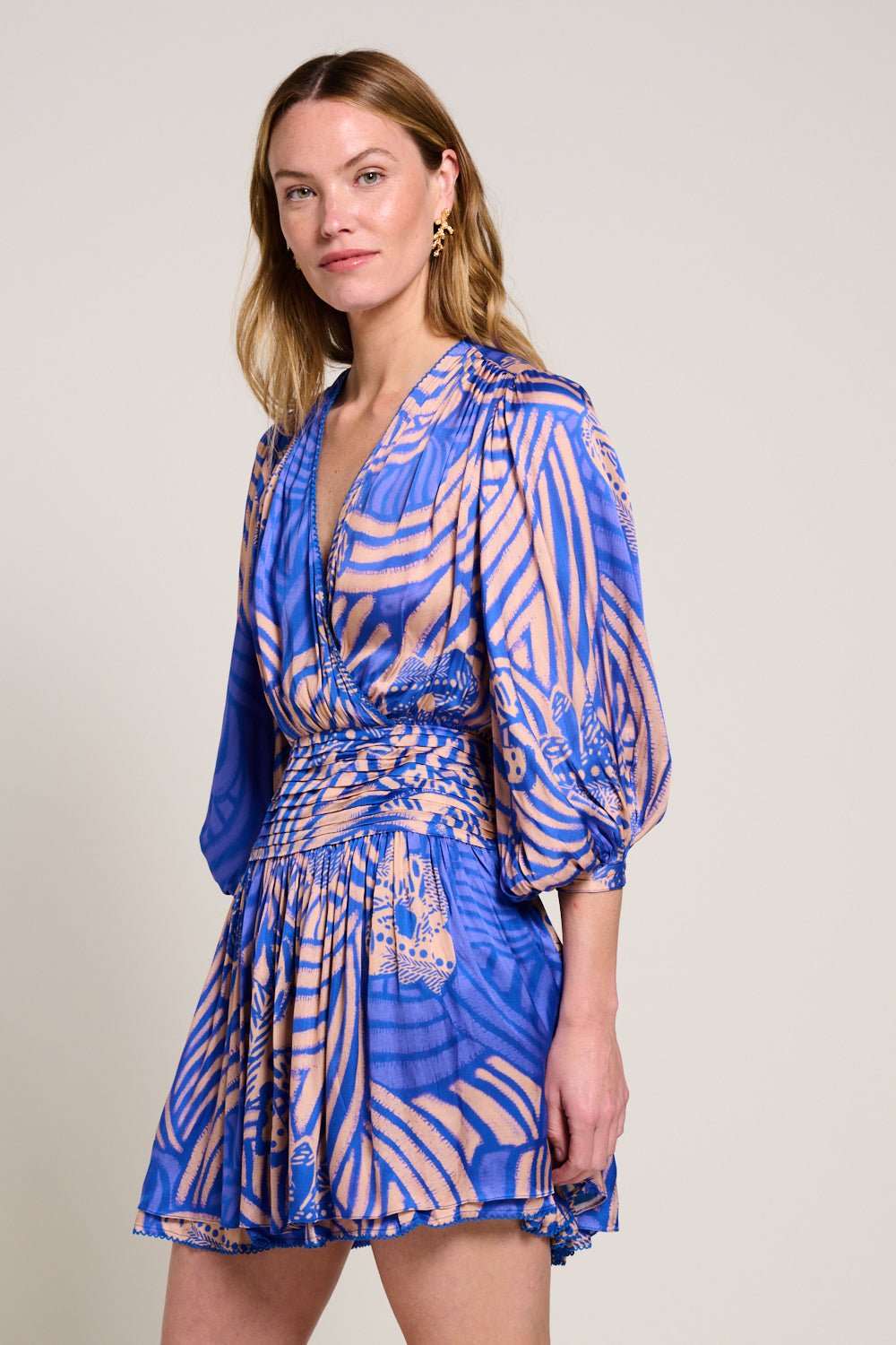 Colleen Jacquard Mini Dress