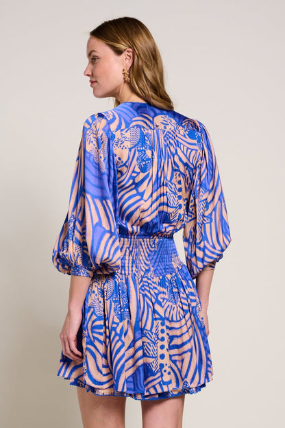 Colleen Jacquard Mini Dress