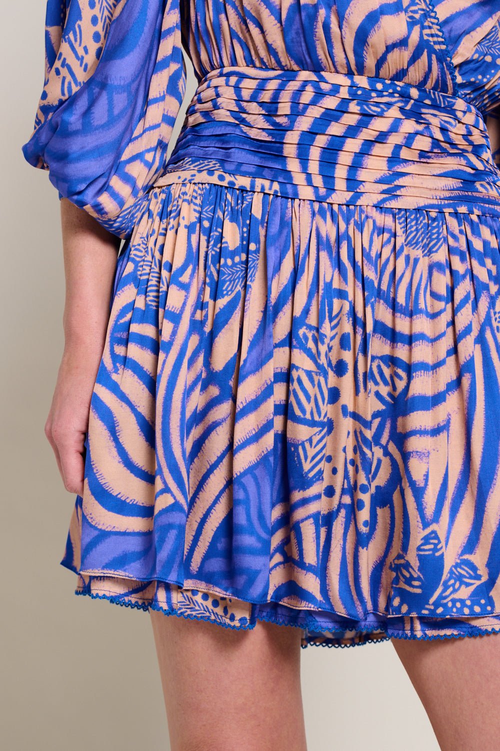 Colleen Jacquard Mini Dress