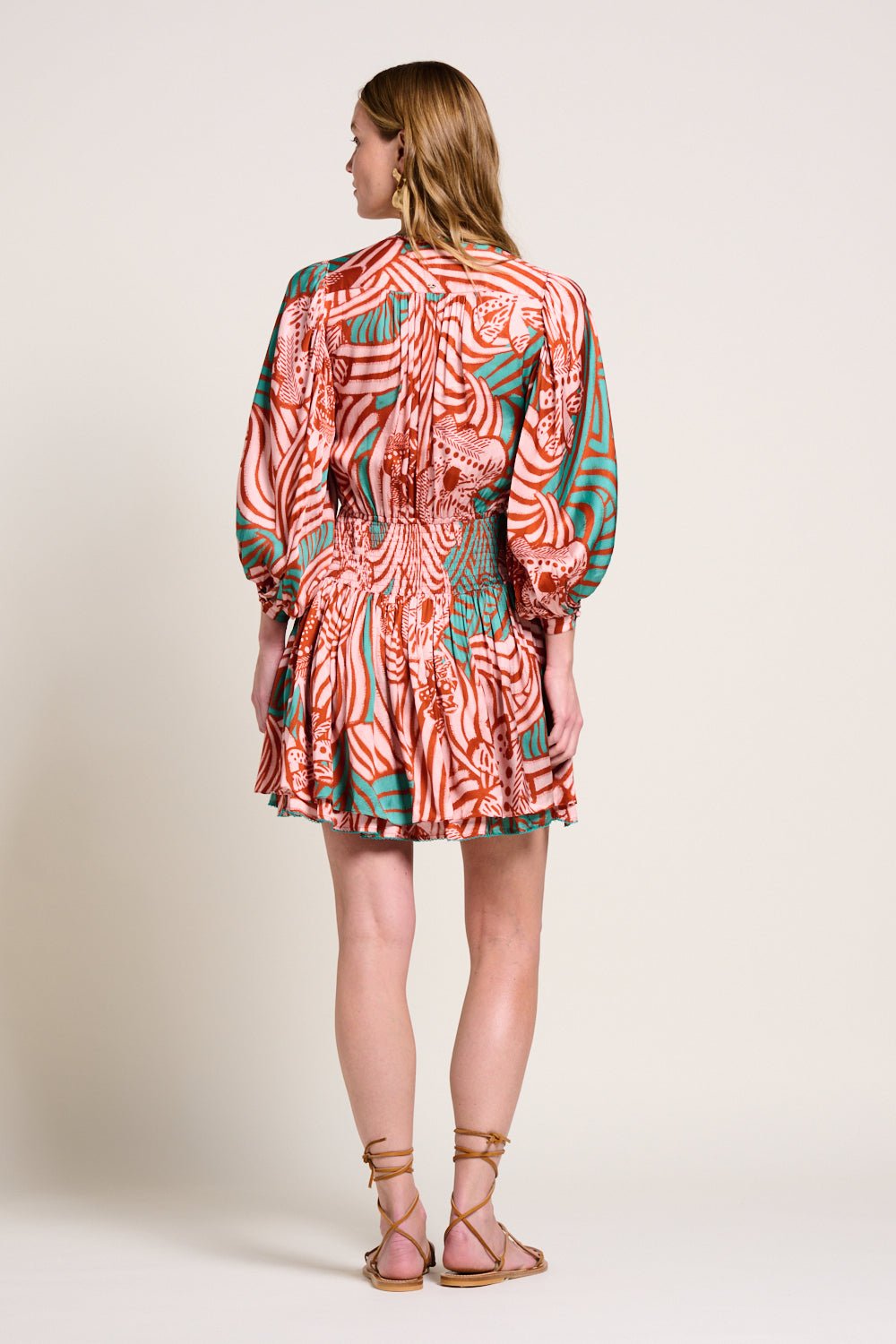 Colleen Jacquard Mini Dress