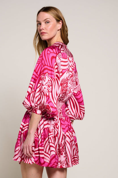 Colleen Jacquard Mini Dress