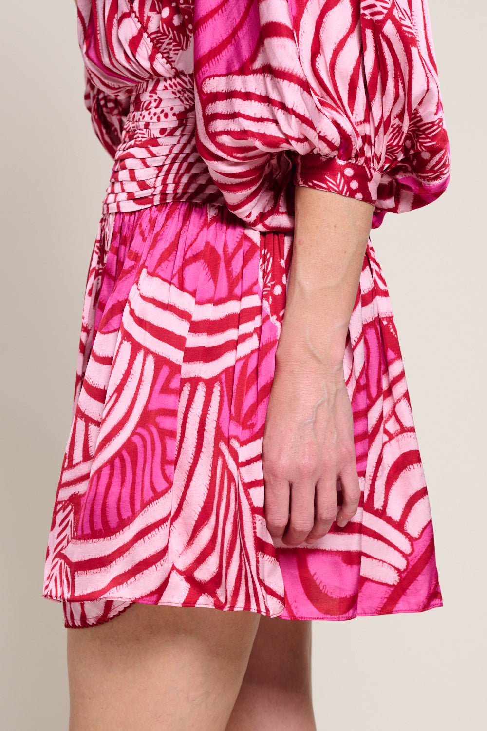 Colleen Jacquard Mini Dress