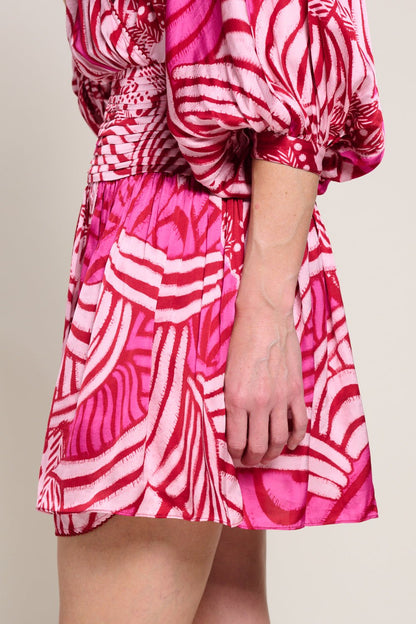Colleen Jacquard Mini Dress