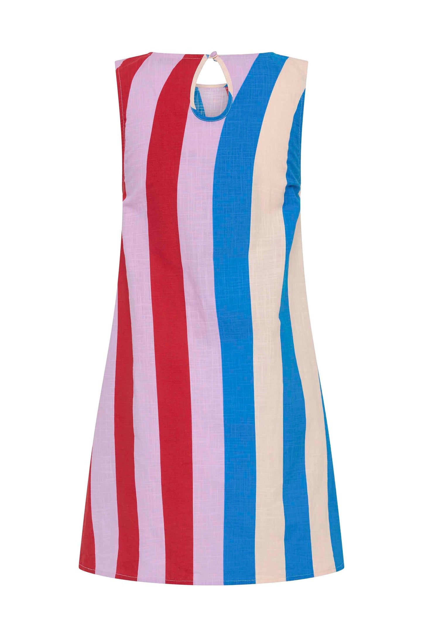 Margot Silk Mini Dress in Spritz
