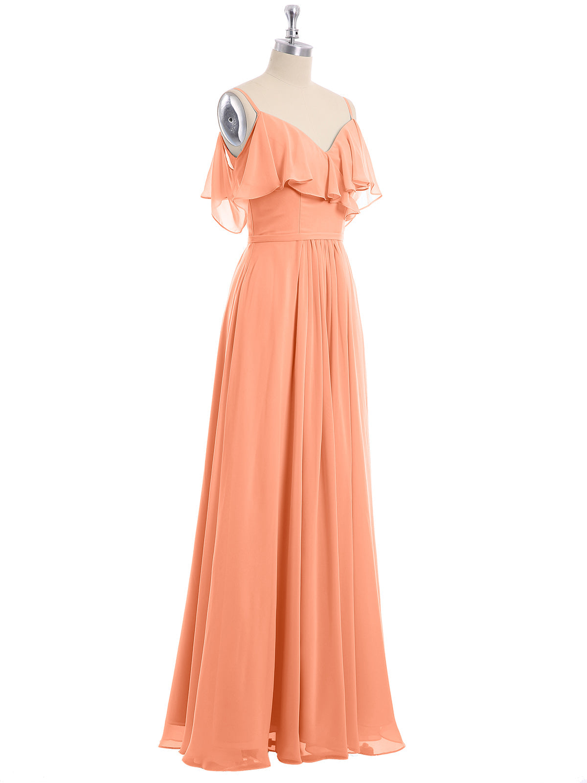 Margot Chiffon Off-Shoulder Dress