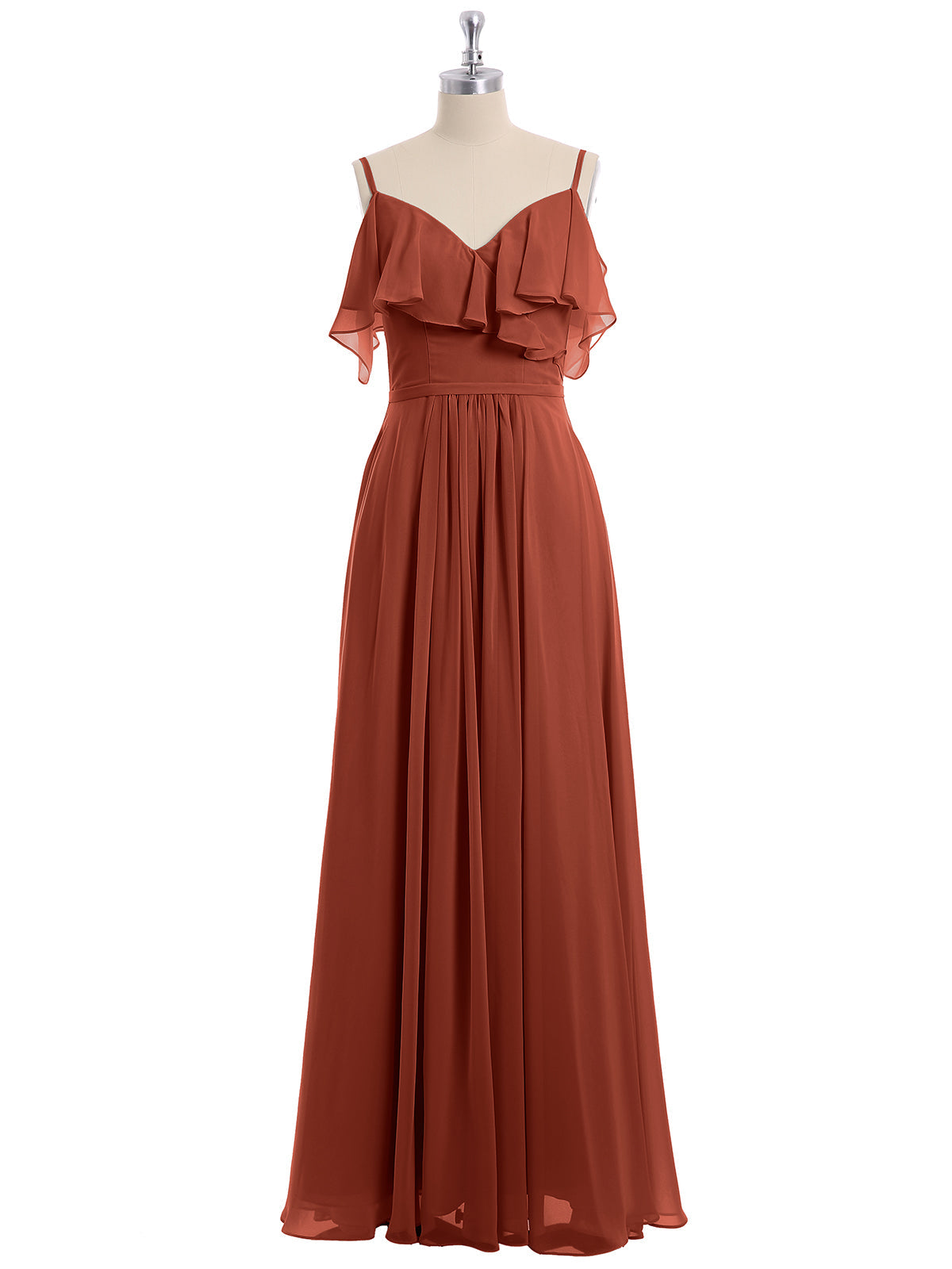 Margot Chiffon Off-Shoulder Dress