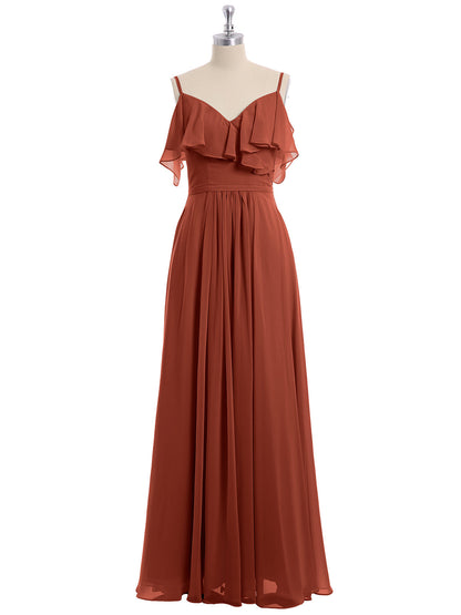 Margot Chiffon Off-Shoulder Dress