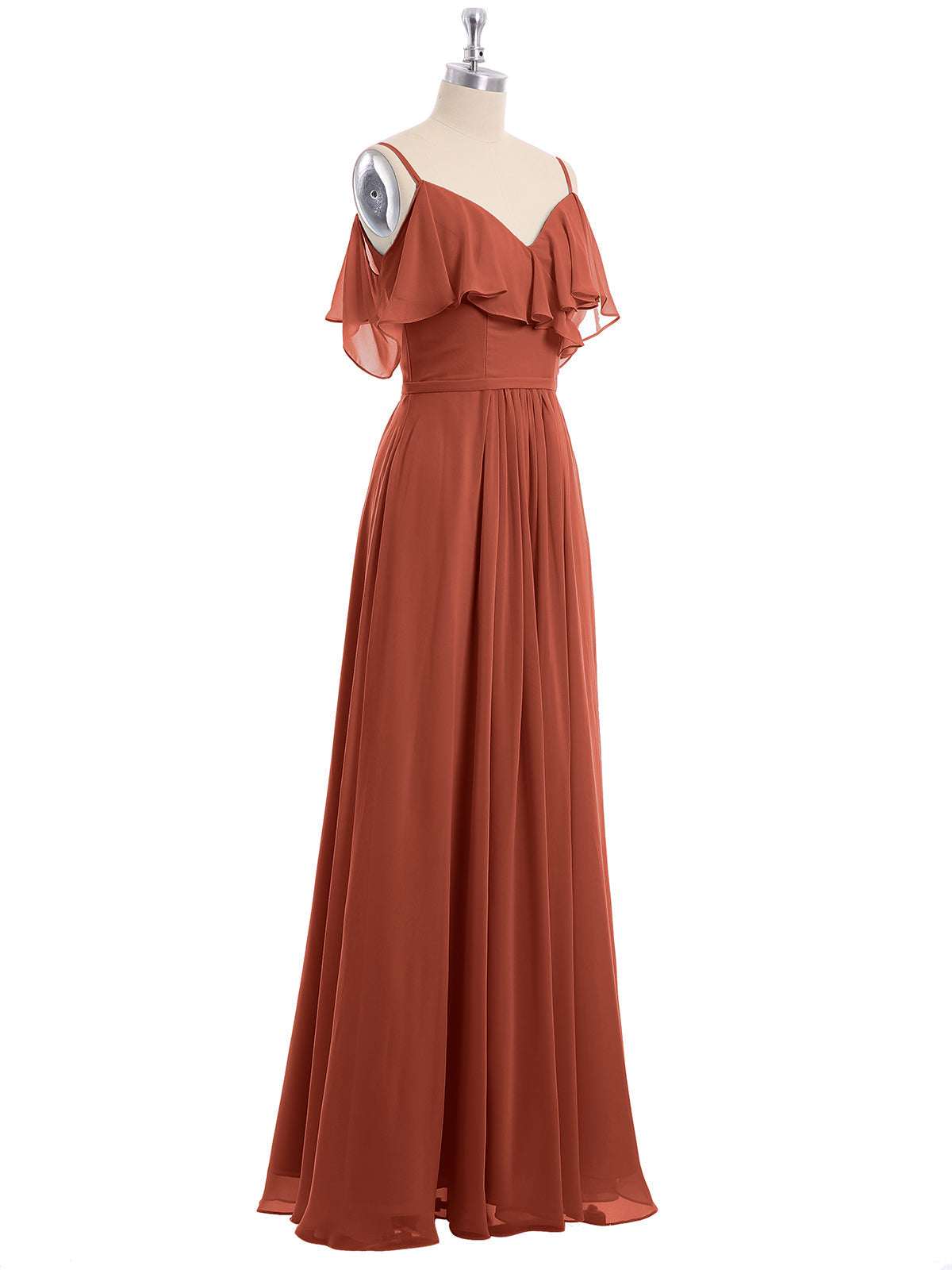 Margot Chiffon Off-Shoulder Dress