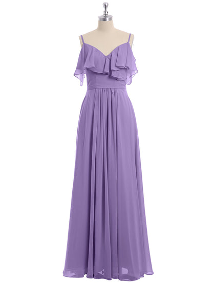 Margot Chiffon Off-Shoulder Dress