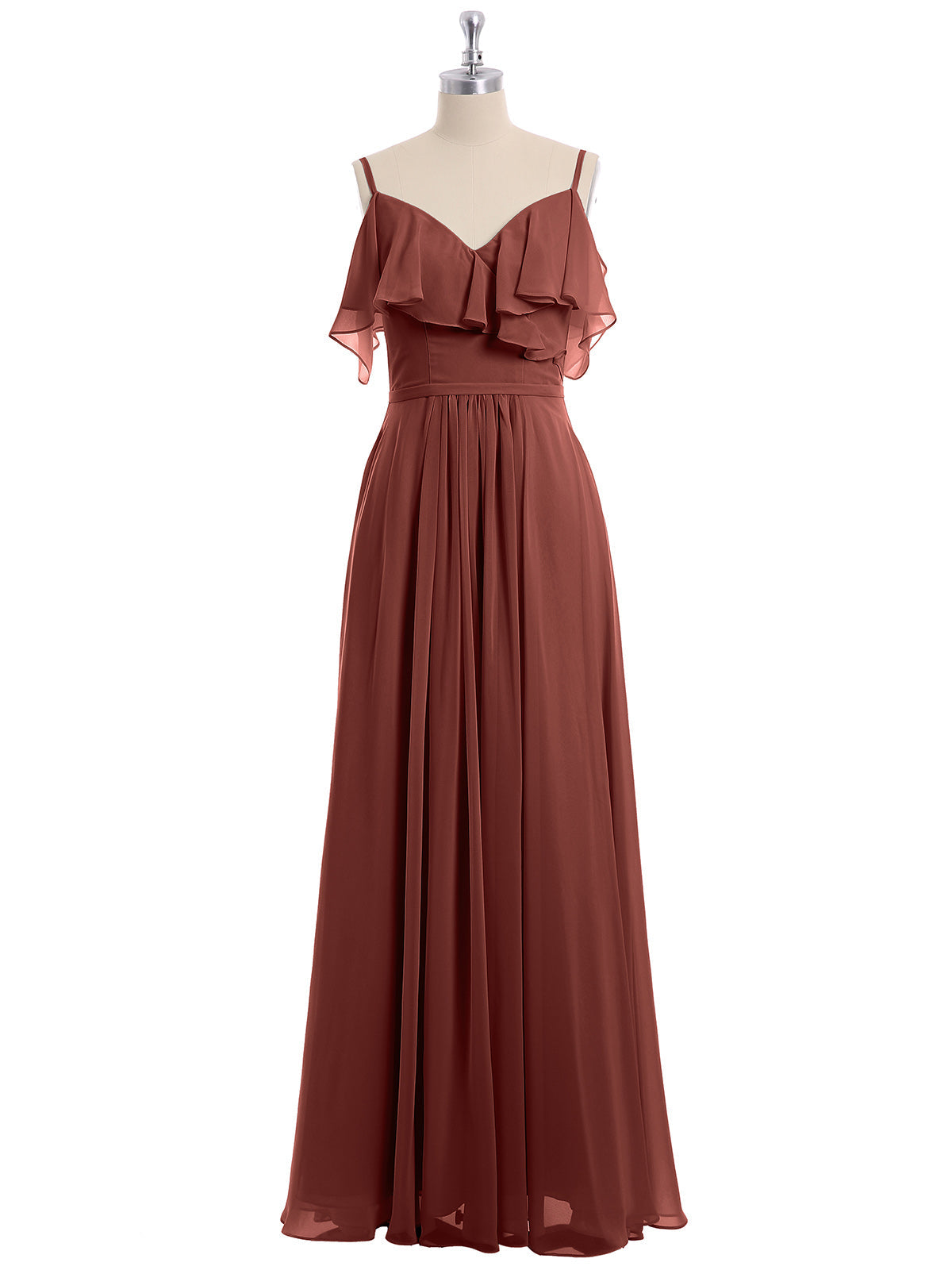 Margot Chiffon Off-Shoulder Dress