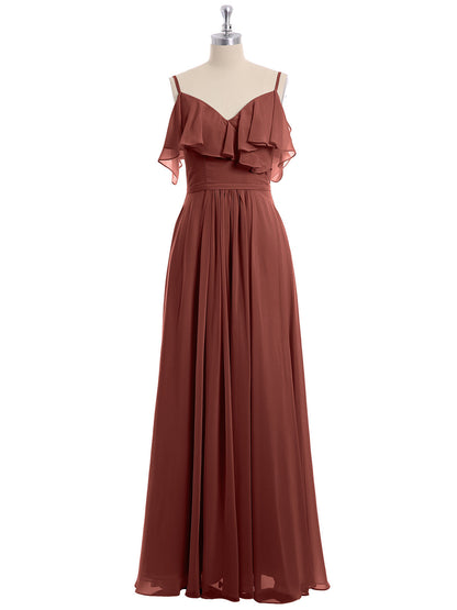 Margot Chiffon Off-Shoulder Dress