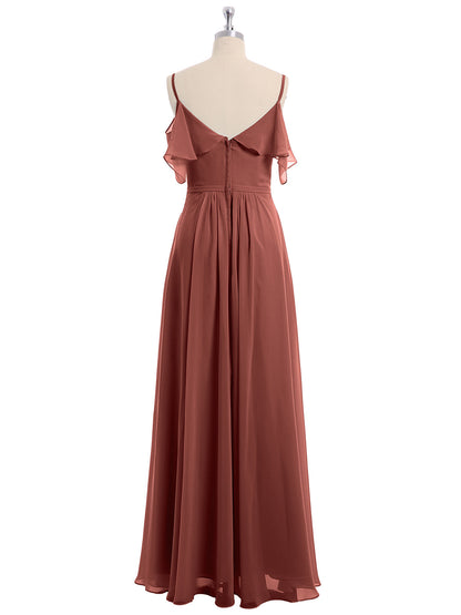 Margot Chiffon Off-Shoulder Dress