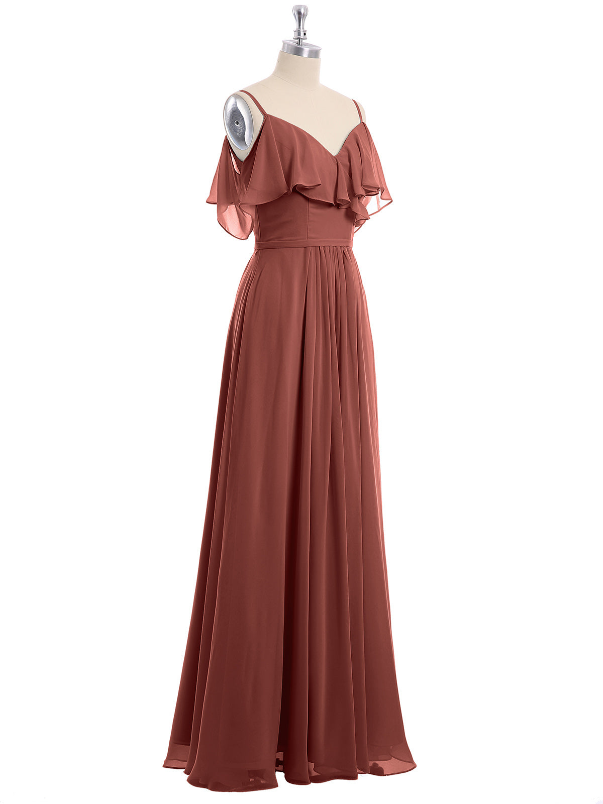 Margot Chiffon Off-Shoulder Dress