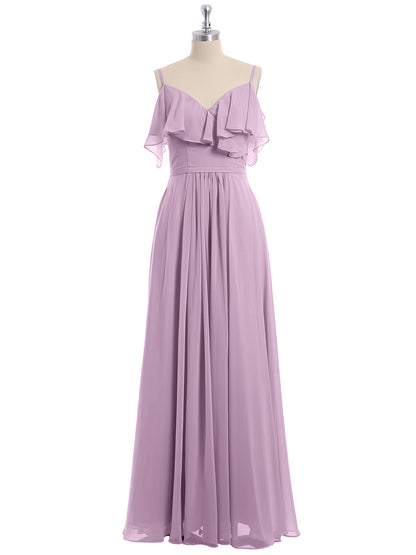 Margot Chiffon Off-Shoulder Dress