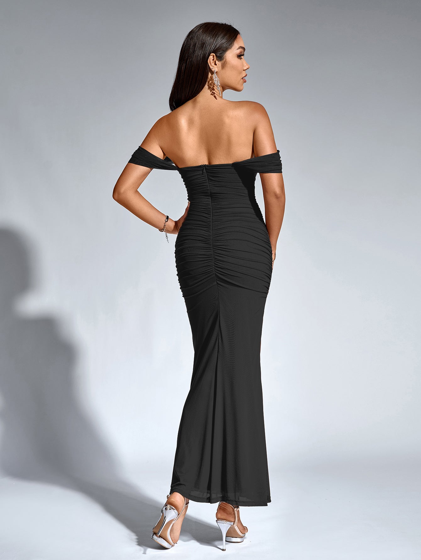 SOPHIA OFF-SHOULDER MAXI DRESS