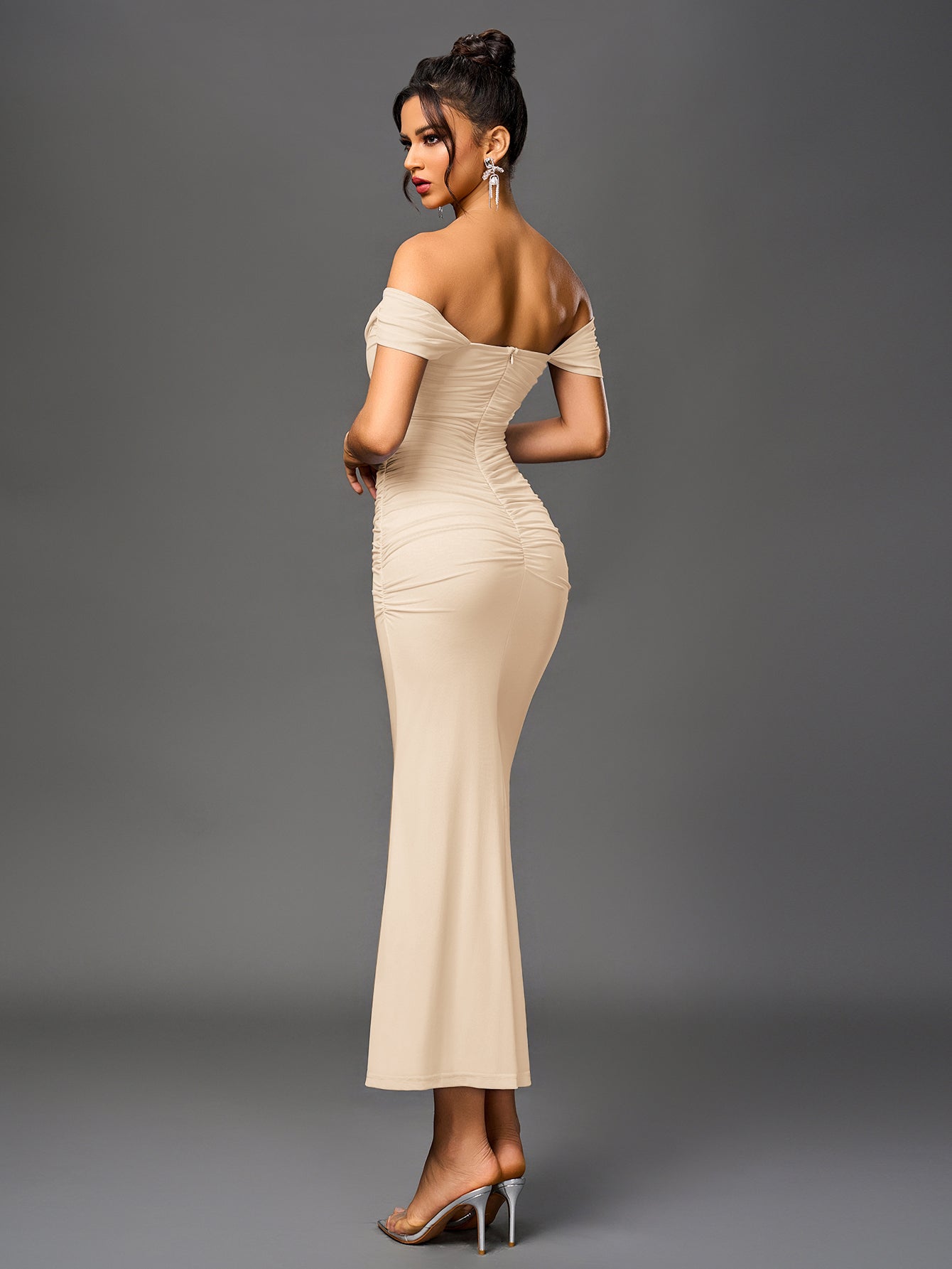 SOPHIA OFF-SHOULDER MAXI DRESS