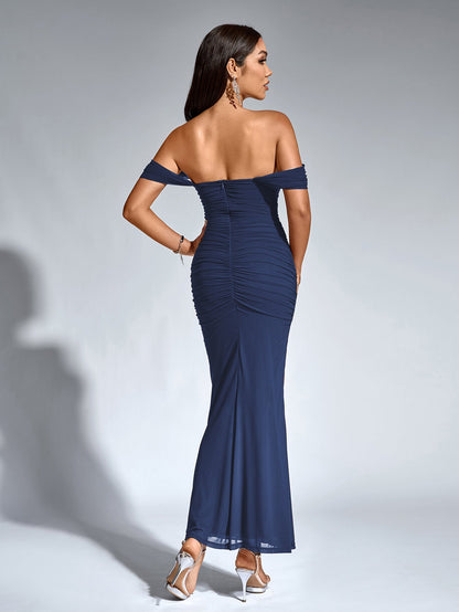 SOPHIA OFF-SHOULDER MAXI DRESS