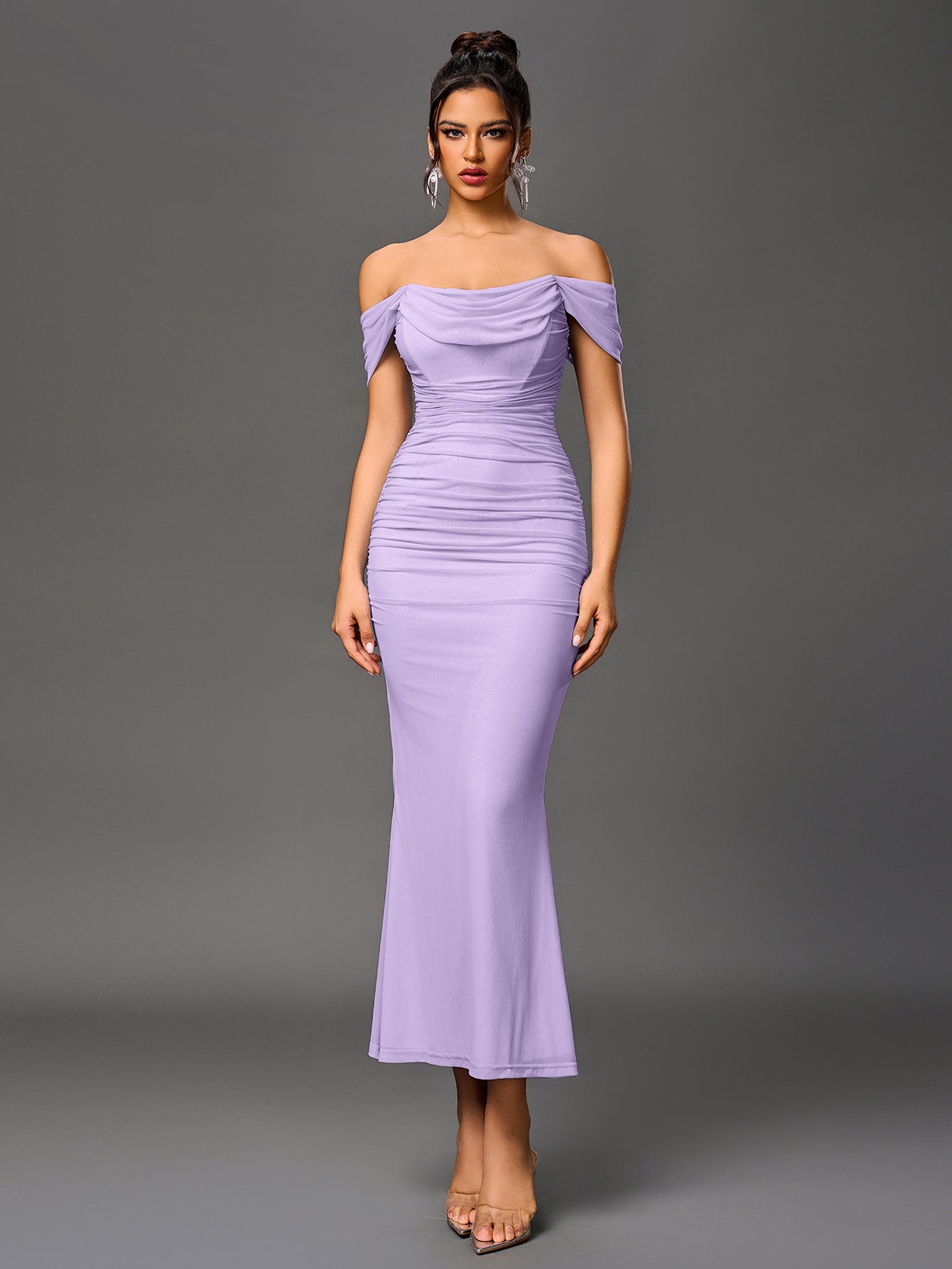 SOPHIA OFF-SHOULDER MAXI DRESS